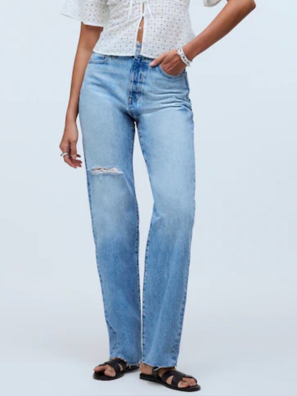 Madewell Tall '90s Straight Jean